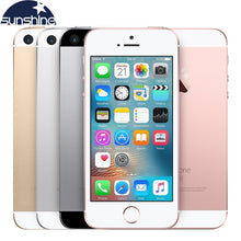 Load image into Gallery viewer, Original Unlocked Apple iPhone SE 4G LTE Mobile Phone iOS Touch ID Chip A9 Dual Core 2G RAM 16/64GB ROM 4.0"12.0MP Smartphone